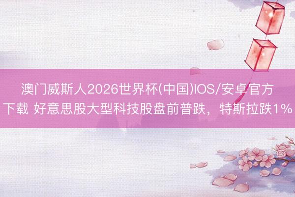 澳门威斯人2026世界杯(中国)IOS/安卓官方下载 好意思股大型科技股盘前普跌，特斯拉跌1%