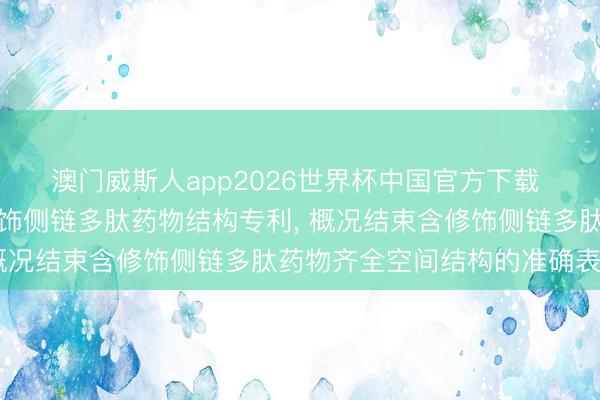 澳门威斯人app2026世界杯中国官方下载 北京大学请求坚定含修饰侧链多肽药物结构专利， 概况结束含修饰侧链多肽药物齐全空间结构的准确表征